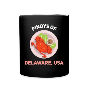 Delaware Fil-Am Design für stolze Pinoys - Tasse einfarbig - Schwarz - Vorne