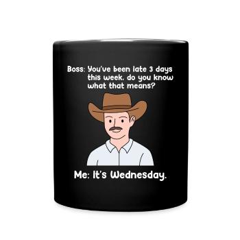 Design tardif pour les jeunes Pinoys fiers - Mug uni - noir - Devant