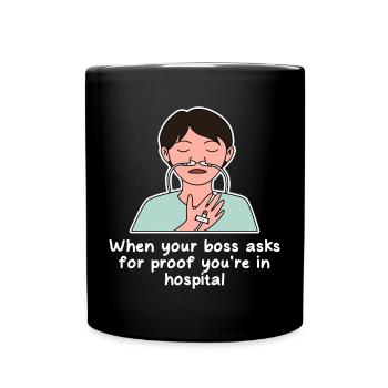 Pas de design fonctionnel pour les jeunes Pinoys fiers - Mug uni - noir - Devant