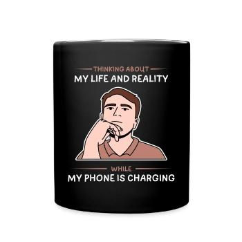Plan de vie pour les jeunes fiers Pinoys - Mug uni - noir - Devant
