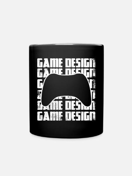 Game Designer - Tasse einfarbig - Schwarz