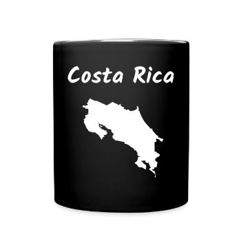 Costa Rica Central America Holidays - Full Colour Mug - black - Front