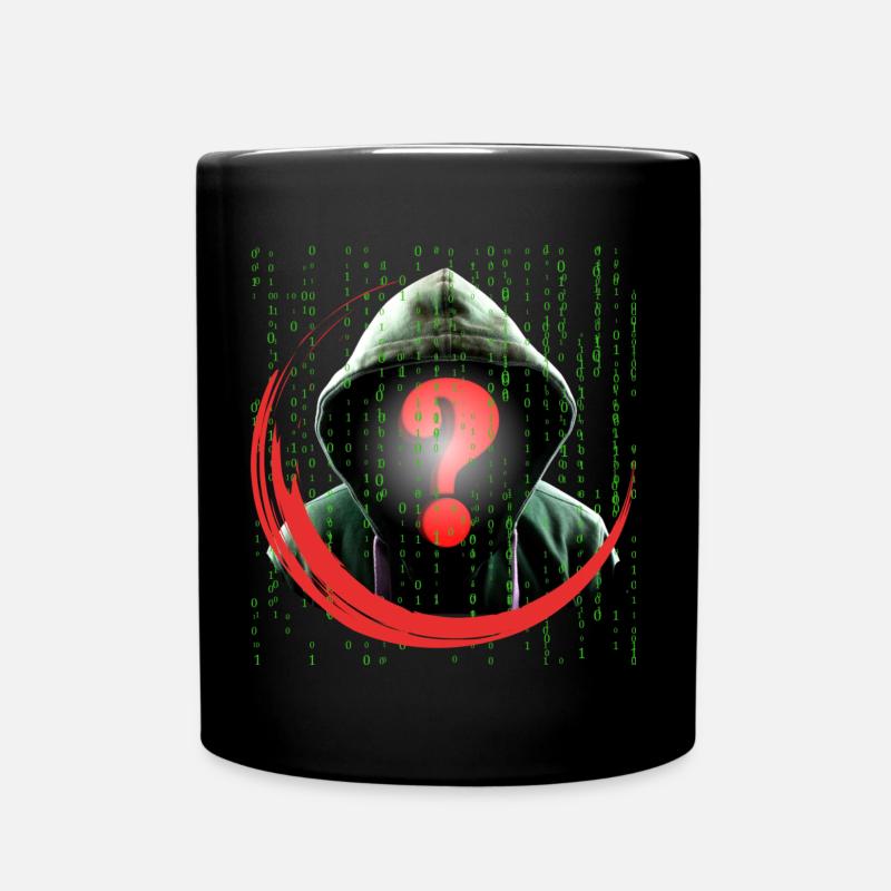QUI SUIS-JE? - Mug uni - noir