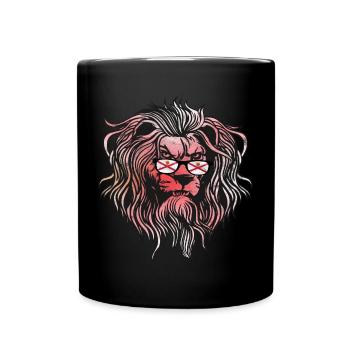 Jersey - Tasse einfarbig - Schwarz - Vorne