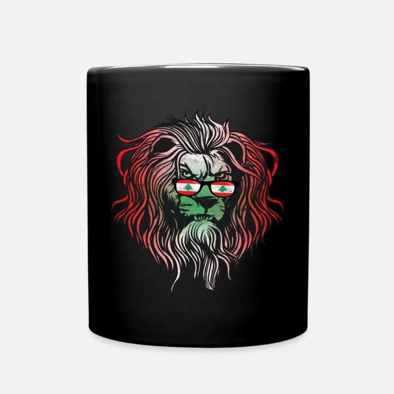 Liban - Mug uni - noir
