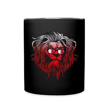 Bahrain - Tasse einfarbig - Schwarz - Vorne