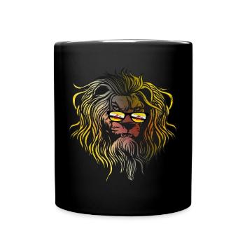 Brunei - Tasse einfarbig - Schwarz - Vorne