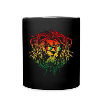 Guinée - Mug uni - noir - Devant