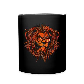 Nordmazedonien - Tasse einfarbig - Schwarz - Vorne