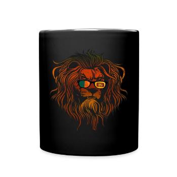 Sri Lanka - Tasse einfarbig - Schwarz - Vorne