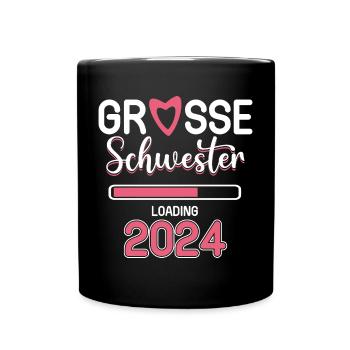 Grande soeur 2024 - Mug uni - noir - Devant
