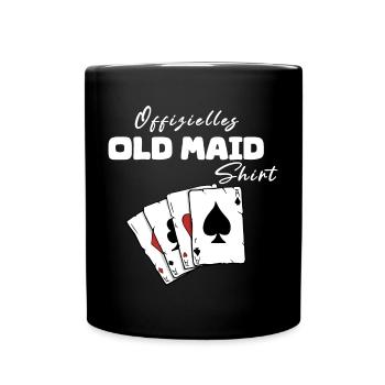 Chemise Officielle Vieille Fille - Mug uni - noir - Devant