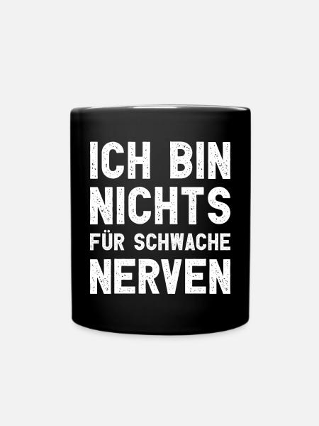 Je ne suis pas pour les âmes sensibles Drôle de dicton - Mug uni - noir