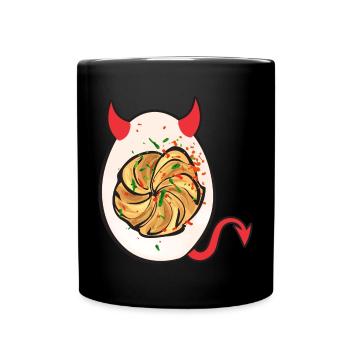 Oeufs farcis Oeufs farcis - Mug uni - noir - Devant