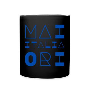MAIORI-Geometric Abstract Art for Modern Fashion - Full Colour Mug - black - Front