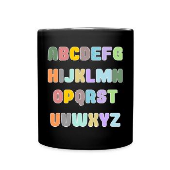 MISTRESS. THANK YOU. THANK YOU MISTRESS. MISTRESS - Full Colour Mug - black - Front