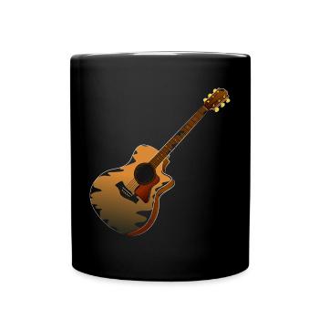 Guitar musician - Full Colour Mug - black - Front