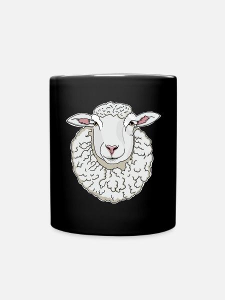 Mouton - Mug uni - noir
