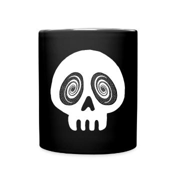 Galactic Skull - Full Colour Mug - black - Front