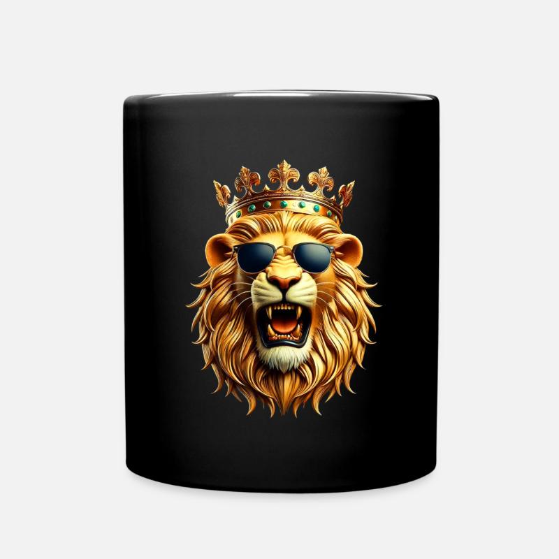 Lion (01) - Mug uni - noir