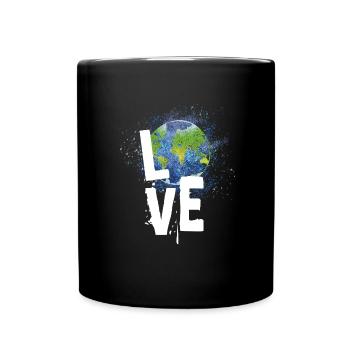 World Love - Full Colour Mug - black - Front