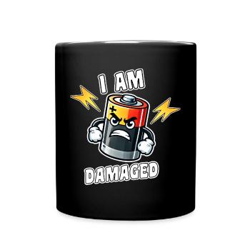Emotional depth, self-awareness, acceptance - Full Colour Mug - black - Front