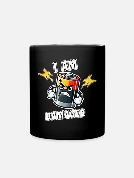 Emotional depth, self-awareness, acceptance - Full Colour Mug - black