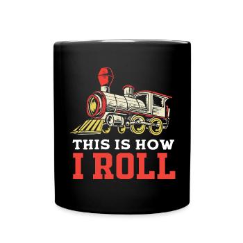 Modélisme ferroviaire Modélisme Modéliste - Mug uni - noir - Devant