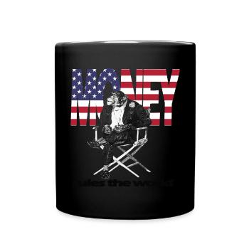 L’argent règne sur le monde - Mug uni - noir - Devant