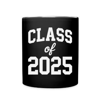 Class of 2025 - Full Colour Mug - black - Front