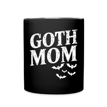 Maman gothique ! Alt Esthétique Goth Maman Emo - Mug uni - noir - Devant