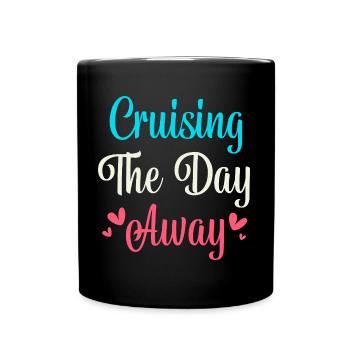Cruise Cruise Ship - Full Colour Mug - black - Front
