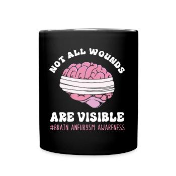 Brain Aneurysm - Full Colour Mug - black - Front