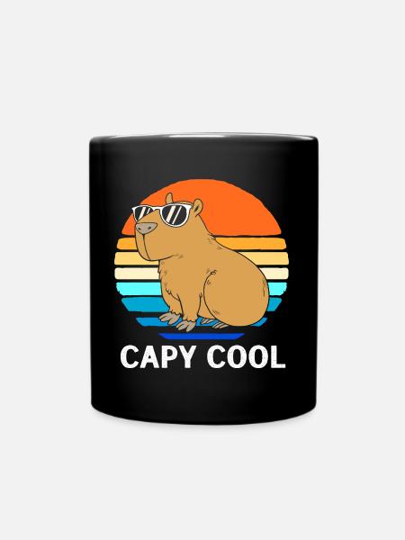Capibara Capybara - Mug uni - noir