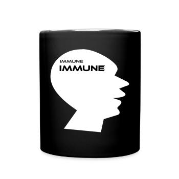 IMMUNE IMMUN V.2 - Do your own thing! Motivation - Full Colour Mug - black - Front