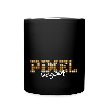 Pixel gifted - Full Colour Mug - black - Front