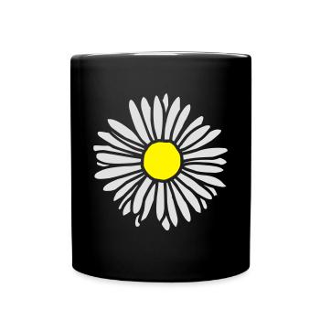 Daisy - Full Colour Mug - black - Front