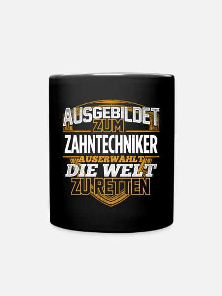ZAHNTECHNIKER - Der Auserwählte - Tasse einfarbig - Schwarz