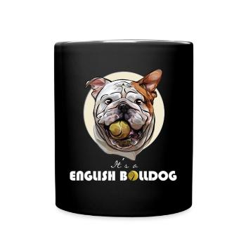 ENGLISH BULLDOG Bouledogue anglais Chien De Wilsign - Mug uni - noir - Devant