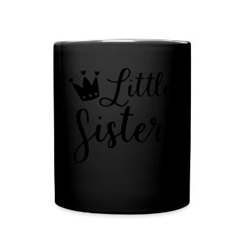 Sister siblings family gift - Full Colour Mug - black - Front