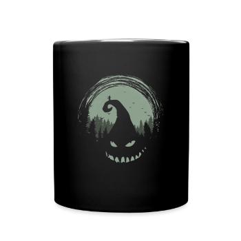 T-shirt Costume Monstre d'Halloween Masque Géant - Mug uni - noir - Devant