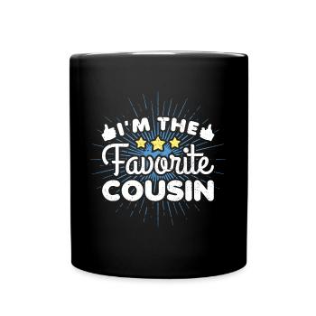 I’m The Favorite Cousin - Mug uni - noir - Devant