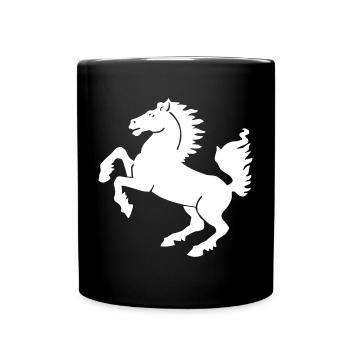 Stuttgart - Design - Mug uni - noir - Devant