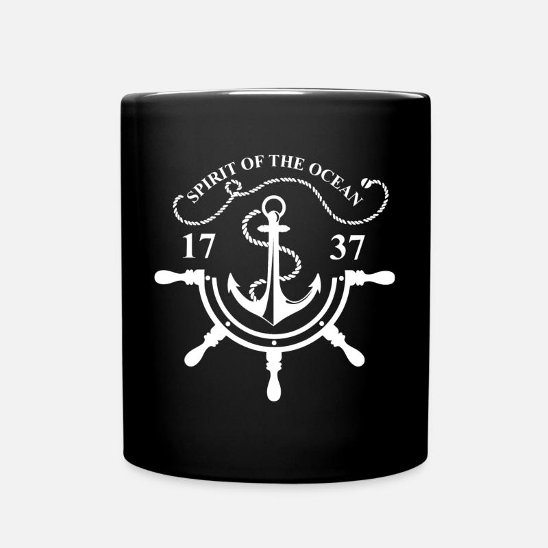 ocean - Full Colour Mug - black