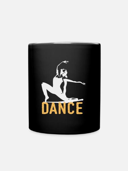 Modern Dance Dance Ballet - Full Colour Mug - black