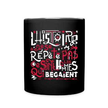 Omnis Repetita - Mug uni - noir - Devant