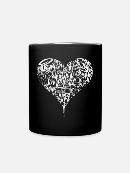 VandalHearts logo - Full Colour Mug - black