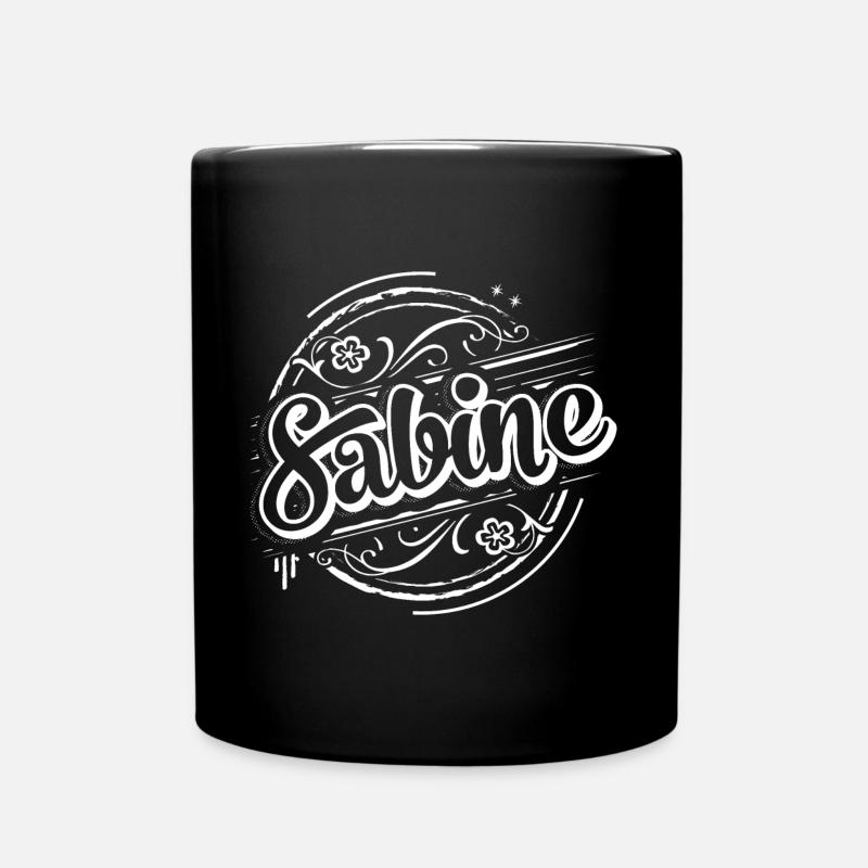 Sabine - Tasse einfarbig - Schwarz