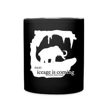 Changement climatique Mammut - Mug uni - noir - Devant