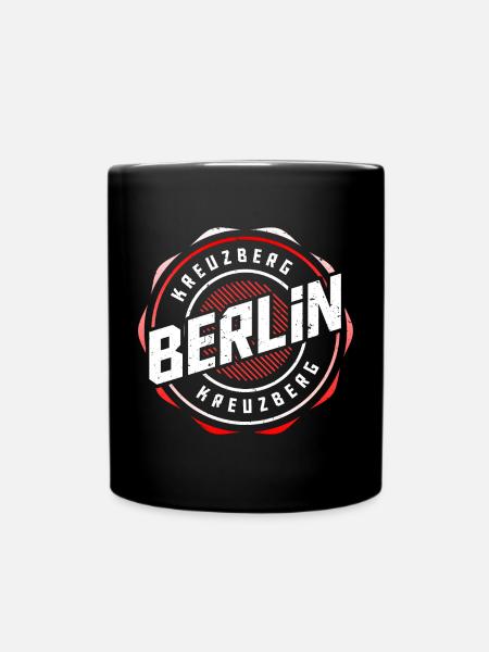 Berlin Kreuzberg - Full Colour Mug - black